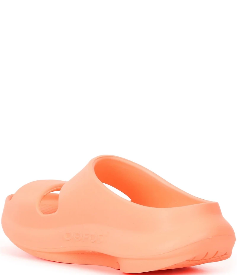 OOFOS Sunburst OOyea Recovery Platform Slide Sandals