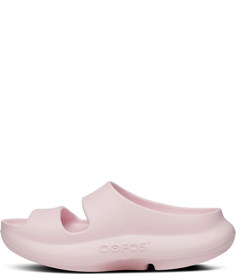 OOFOS Sunburst OOyea Recovery Platform Slide Sandals