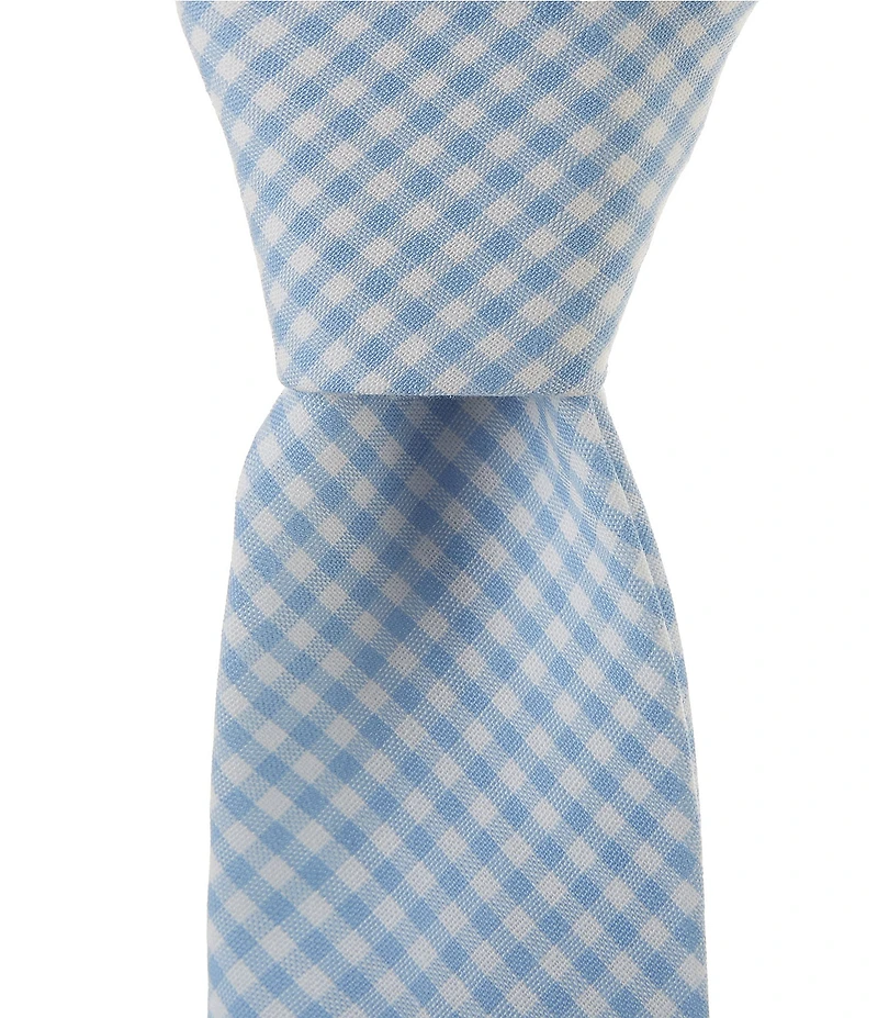 Original Penguin Davis Checked 2 1/2#double; Woven Tie