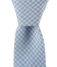 Original Penguin Davis Checked 2 1/2#double; Woven Tie