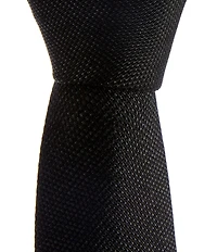 Original Penguin Mansour Solid 2 1/2#double; Woven Tie