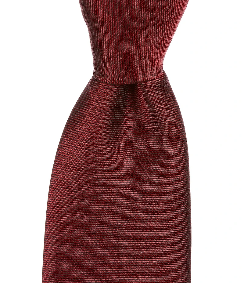 Original Penguin Sparks Solid 2 1/2#double; Woven Silk Tie