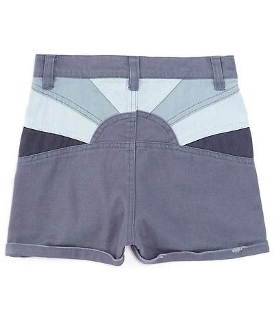 Originality Big Girls High-Waisted Sunset Denim Shorts