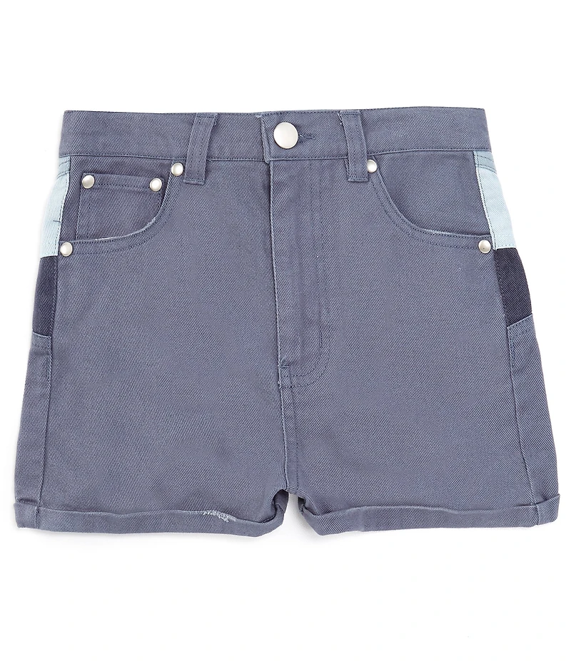 Originality Big Girls High-Waisted Sunset Denim Shorts