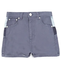 Originality Big Girls High-Waisted Sunset Denim Shorts