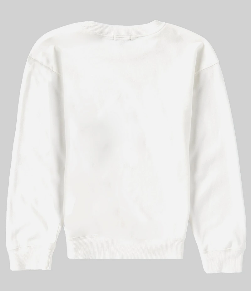 Originality Big Girls Long Sleeve Taylor For President Fleece Sweatshirt