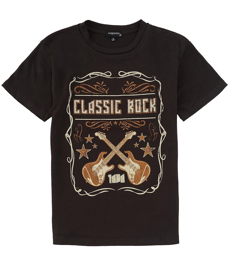 Originality Big Girls Short Sleeve Classic Rock OS T-Shirt