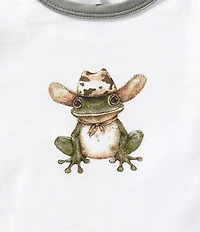 Originality Big Girls Short-Sleeve Cowboy Frog Ringer T-Shirt