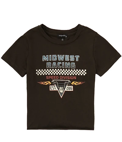 Originality Big Girls Short Sleeve Midwest Racing T-Shirt
