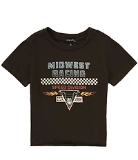 Originality Big Girls Short Sleeve Midwest Racing T-Shirt