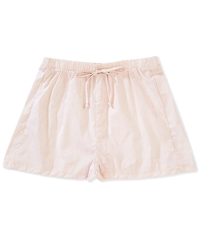 Originality Big Girls Striped Poplin Boxer Shorts