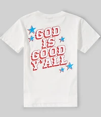 Originality Big Girls God Is Good Y'all Oversized Tee