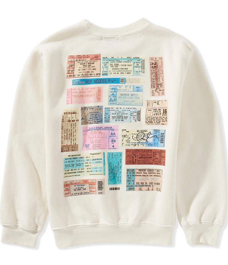 Originality Big Girls Long-Sleeve Taylor Concert Fleece Sweatshirt