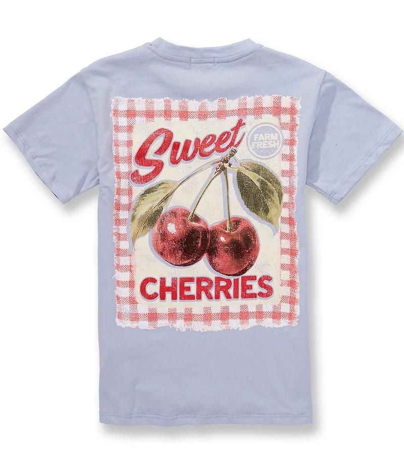 Originality Big Girls Short-Sleeve Farm Fresh Sweet Cherries T-Shirt