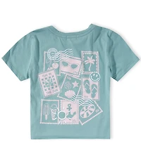 Originality Big Girls Short Sleeve Here Comes The Sun Tee