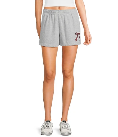 Originality Bow Lounge Coordinating Shorts