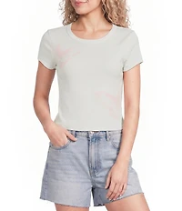 Originality Butterfly Short Sleeve Baby Tee