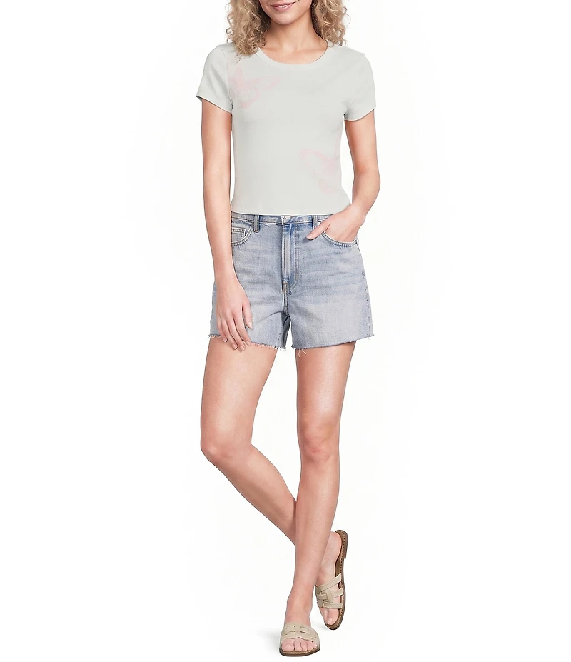 Originality Butterfly Short Sleeve Baby Tee