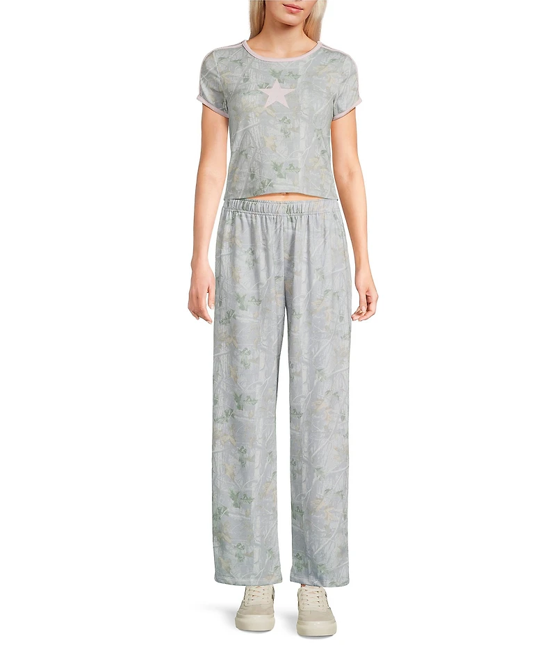 Originality Camo Mid Rise Pull-On Lounge Pants