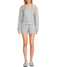 Originality Camo Print Pull On Coordinating Shorts