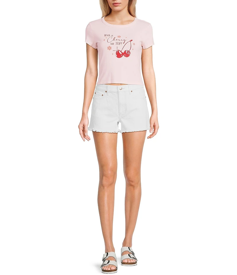 Originality Cherry On Top Short Sleeve Baby T-Shirt
