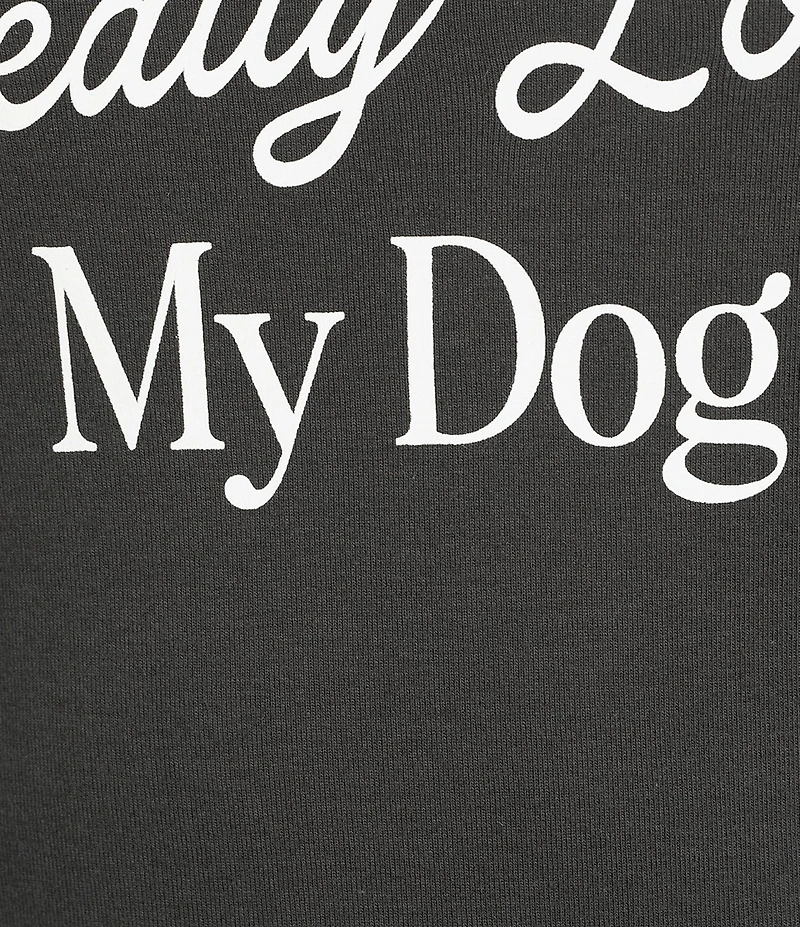Originality I Just Really Love My Dog Short Sleeve Tee