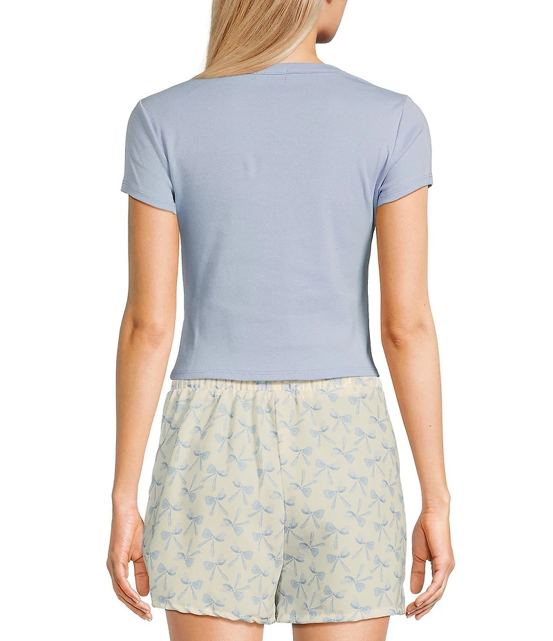 Originality 'Just A Girl' Graphic Short Sleeve Baby T-Shirt