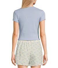 Originality 'Just A Girl' Graphic Short Sleeve Baby T-Shirt