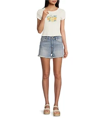 Originality Lemon Graphic Short Sleeve Baby T-Shirt