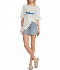 Originality Make Heaven Crowded Short Sleeve Tee