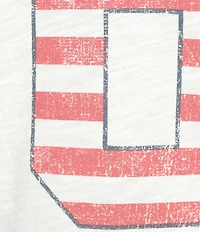 Originality Off The Shoulder 76 Americana T-Shirt