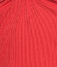 Originality Off-The-Shoulder Solid Twist Front Top