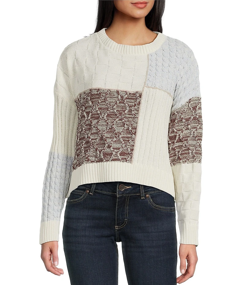 Originality Patchwork Sweater