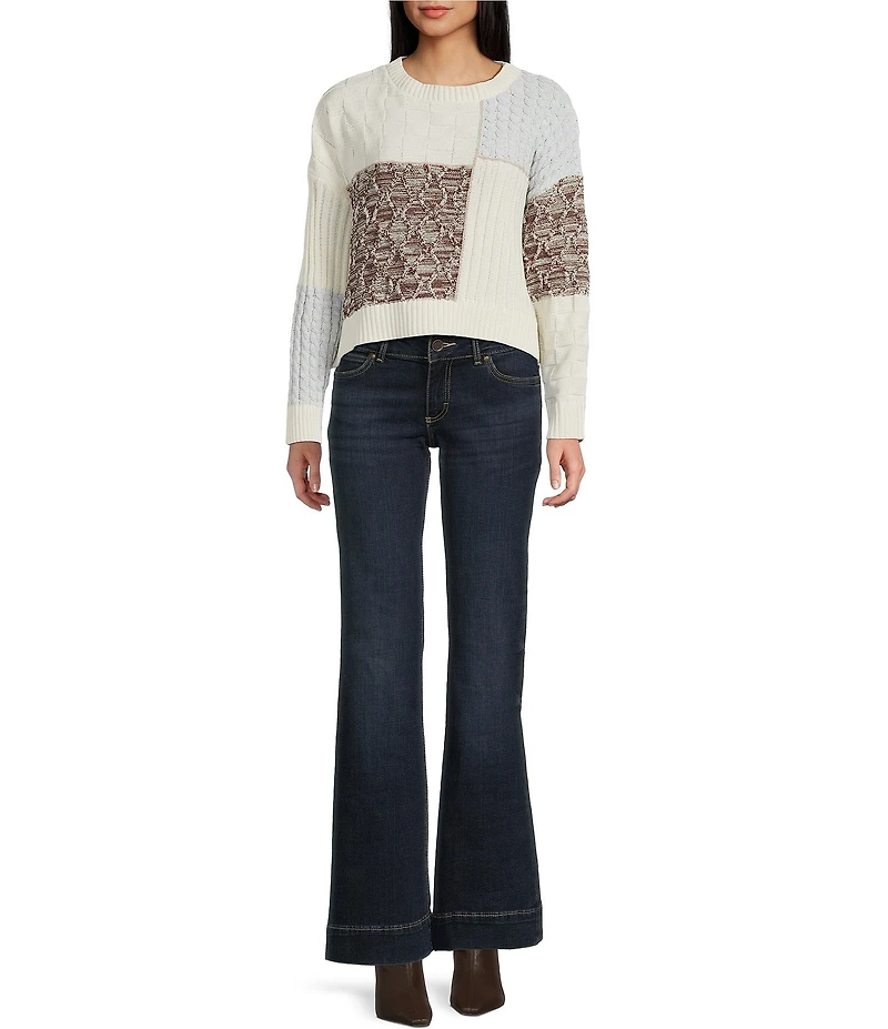 Originality Patchwork Sweater