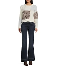 Originality Patchwork Sweater