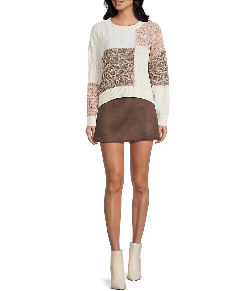 Originality Patchwork Sweater