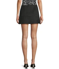 Originality Pull On A-Line Mini Skort