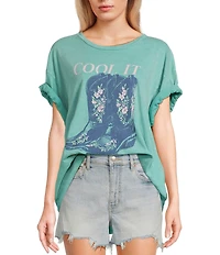Originality Short Sleeve Cool It Cowboy T-Shirt