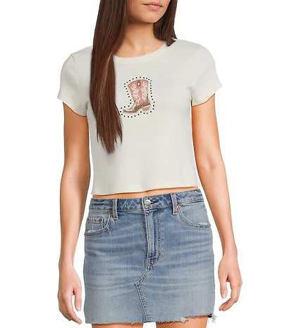 Originality Short-Sleeve Cowboy Boot Baby T-Shirt