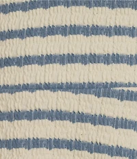 Originality Sleeveless Spaghetti Tie Strap Cinch Front A-Line Striped Dress