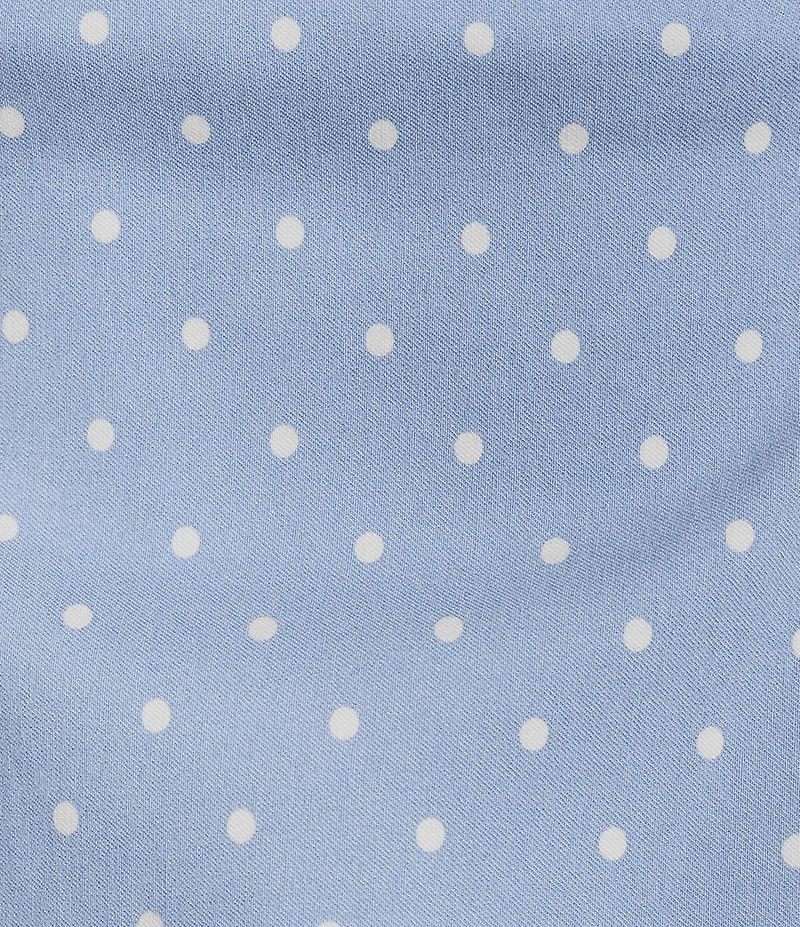 Originality Strapless Polka Dot Side Cinch Top