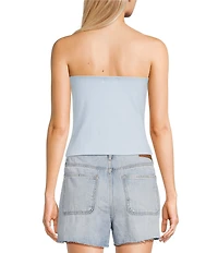 Originality Strapless Sea Shells Tube Top