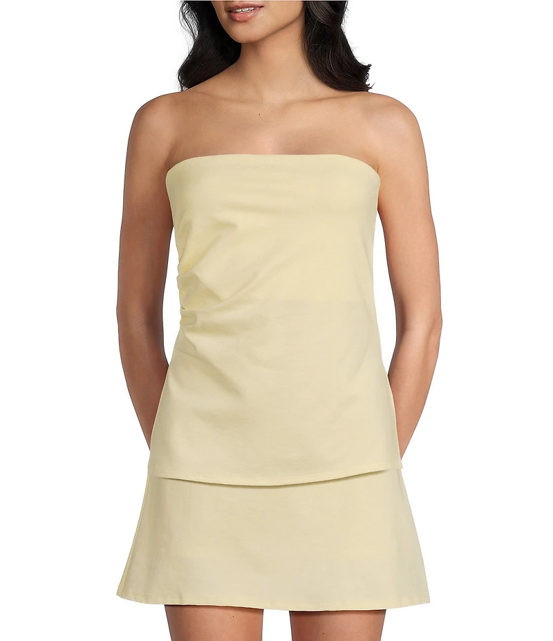 Originality Strapless Side Cinch Top