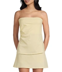 Originality Strapless Side Cinch Top