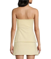 Originality Strapless Side Cinch Top