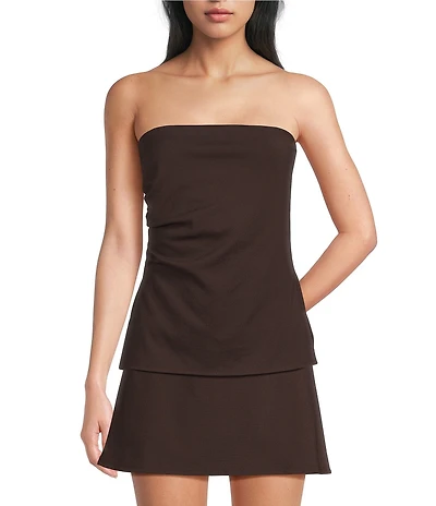 Originality Strapless Side Cinch Top