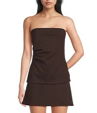 Originality Strapless Side Cinch Top