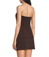 Originality Strapless Side Cinch Top