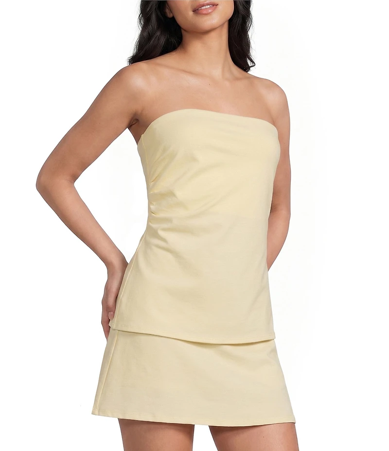 Originality Strapless Side Cinch Top