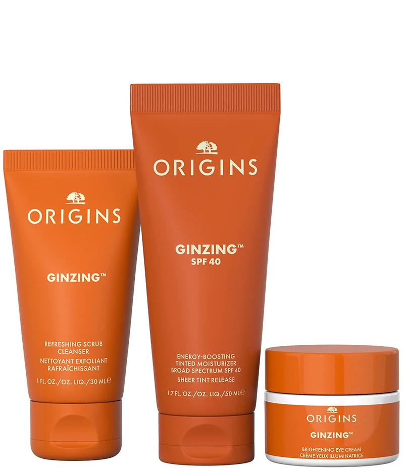 Origins BRILLIANT BESTS GINZING™ Protect & Glow Gift Set